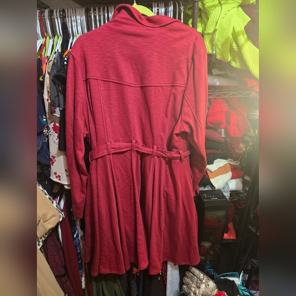 🍁🍂RED NWOT TORRID 2X TRENCH COAT - Picture 5 of 5